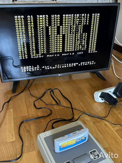 Флеш картридж для SFS/snes Super ever drive