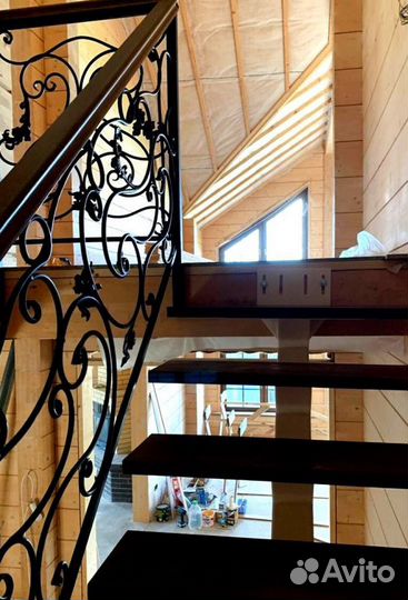 Облицовка бетонных лестниц