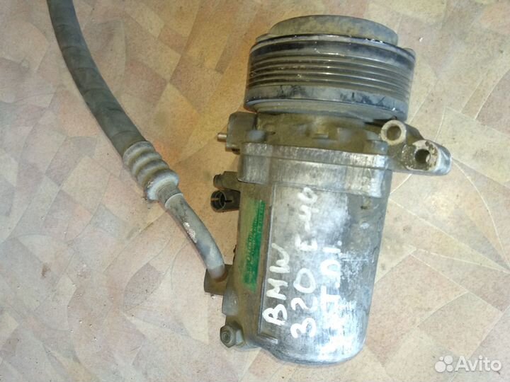 Компрессор кондиционера на BMW320d