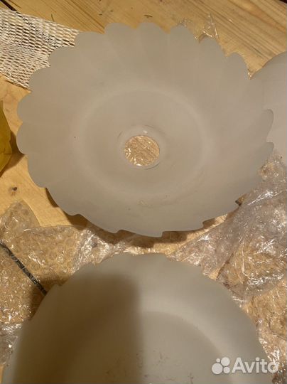 Плафоны для люстры стеклянные