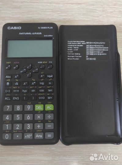 Инженерный калькулятор casio fx 350 es plus