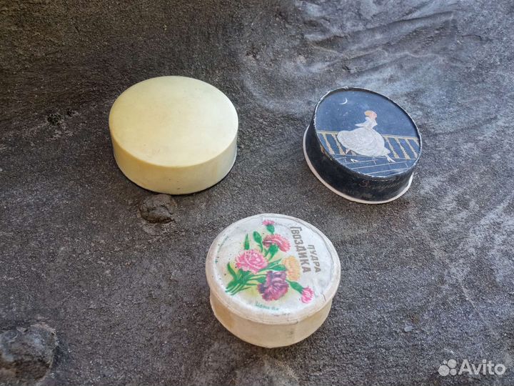 Винтажная пудра СССР