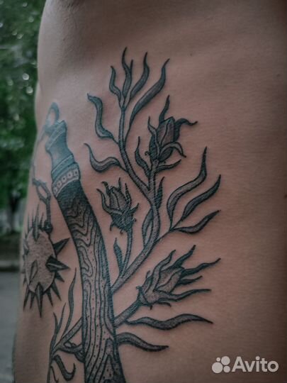 Модель для тату