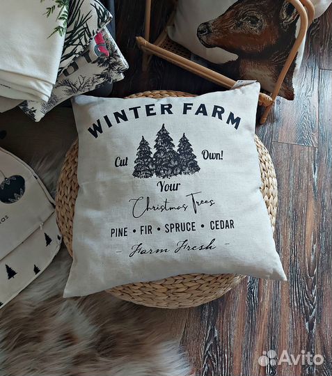 Чехол, чехол на подушку HM home H&M Zara home