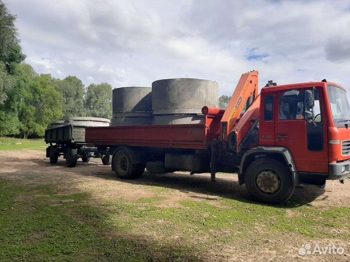 Услуги манипулятора-самосвала