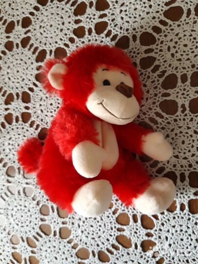 Мягкая игрушка-мешок для конфет Обезьянка