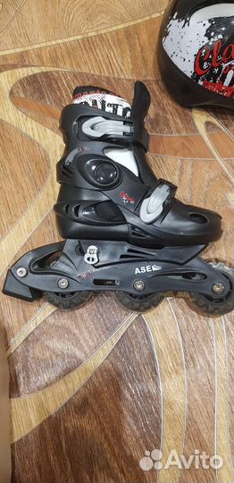 Роликовые коньки детские раздвижные