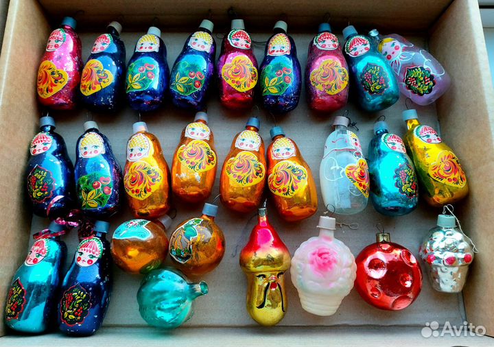 Ёлочные игрушки СССР
