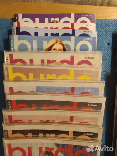 Журналы бурда 2010-2021