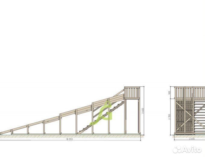 Зимняя горка