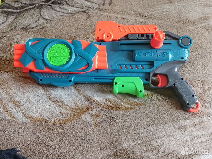 Бластер nerf flip 16