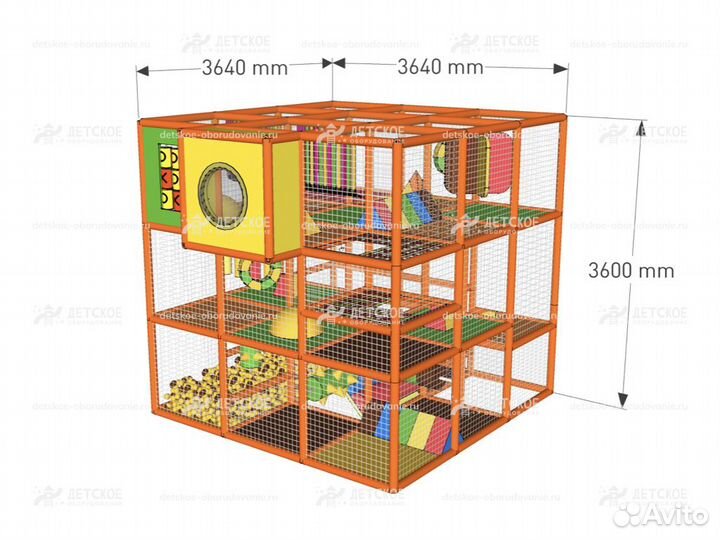 Лабиринт лб-3, детская игровая зона