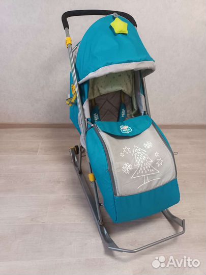 Санки коляска ника-детям 4
