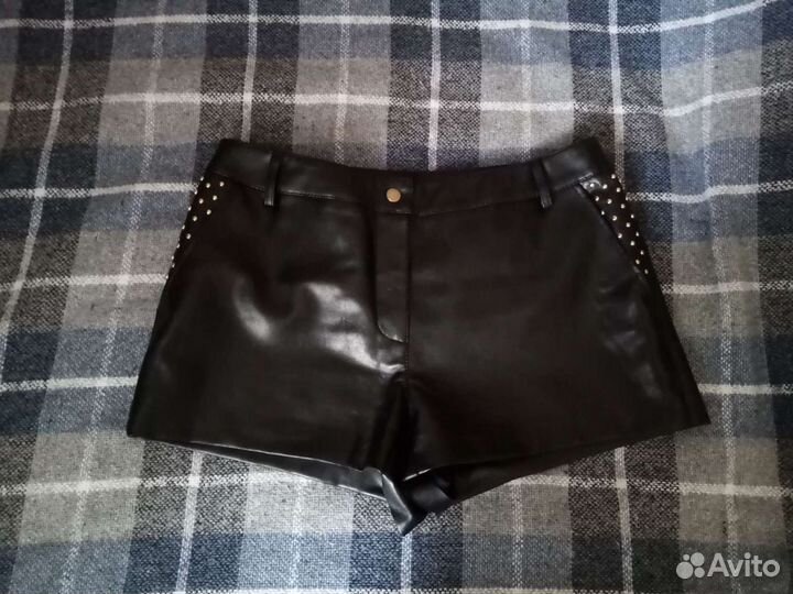 Кожаные шорты