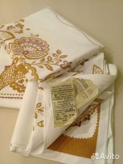 Изделия из льна с хлопком и лавсаном