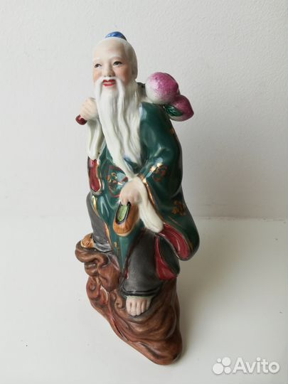 Старый Китай, фарфоровая статуэтка, Дун Фан Шо