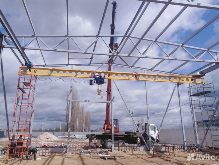 Кран-балки; крановые пути; тали. Монтаж. Ремонт