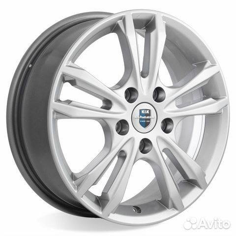 R16 4x100 6J ET45 D67,1 К&К Samara (кс866) Сильвер