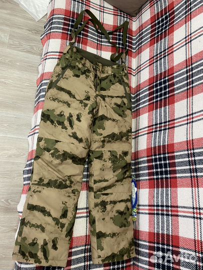 Зимние ватные штаны