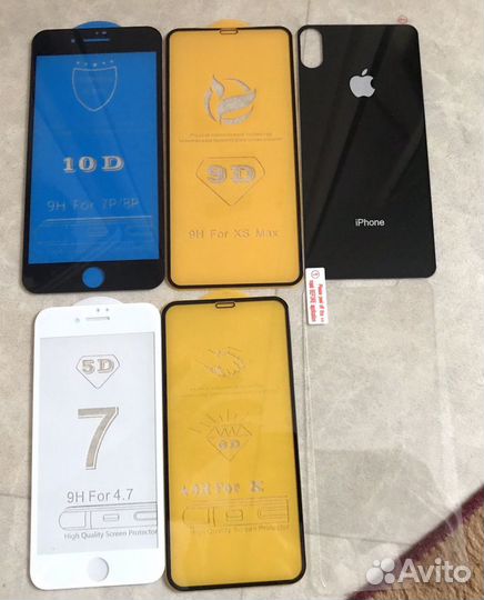 Чехлы и Защ Стекла на iPhone, Xiaomi