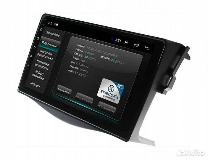 Штатная магнитола Toyota RAV4 2006-12год