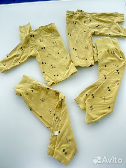 Костюм для двойнящек на 80см