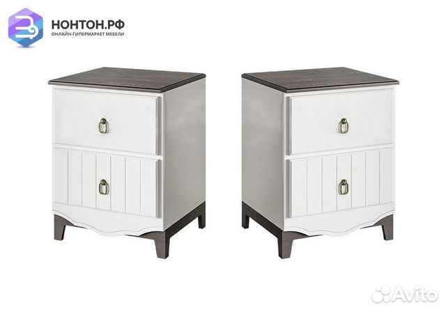 Комплект тумб Вояж белый