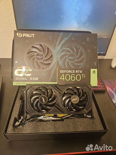 Игровая видеокарта RTX4060TI