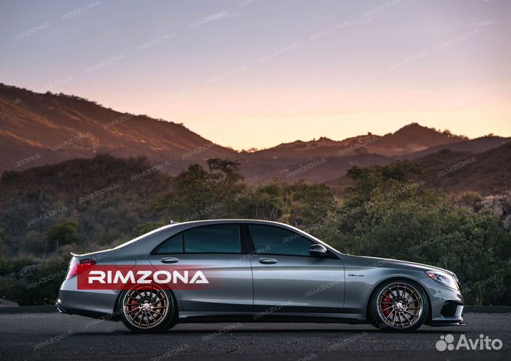 Кованые диски R21 на Mercedes S-Class Coupe