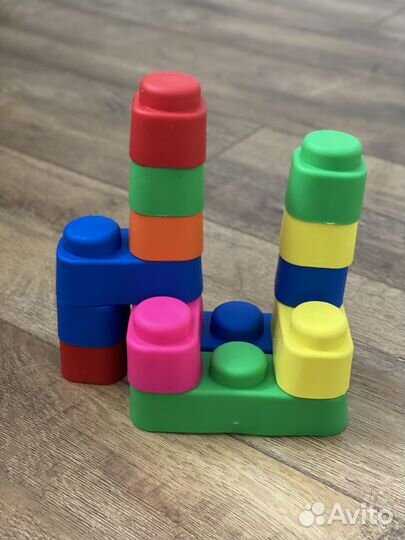 Мягкие кирпичики конструктор soft blocks