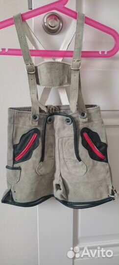 Шорты в баварском стиле замшевые