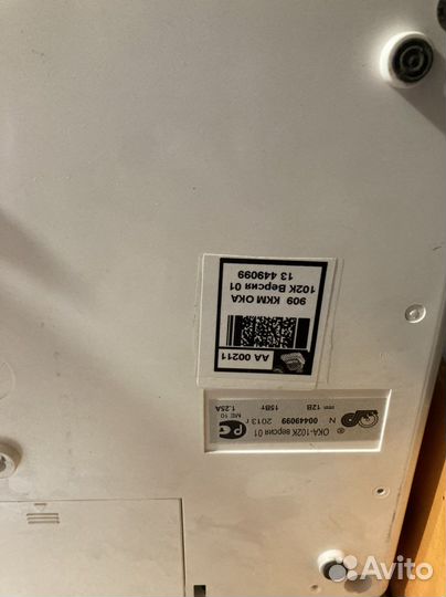 Портативная контрольно-кассовая машина ока-102