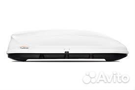 Автомобильный бокс Turino 1 LUX белый глянец 410 л