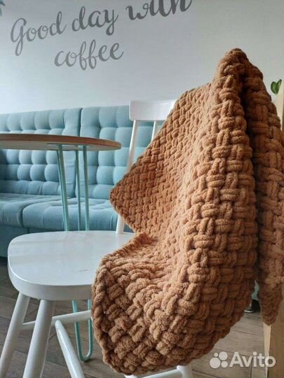 Плед детский плюшевый