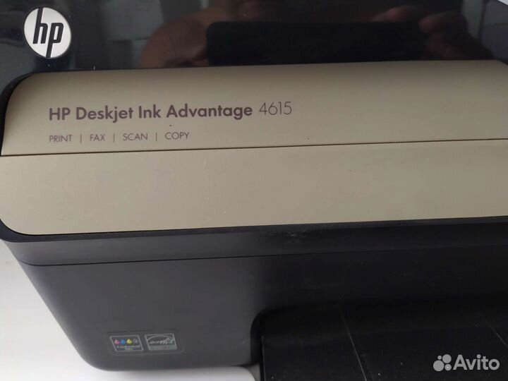 Цвет. струй. мфу HP 4615 (на запчасти или чистку)