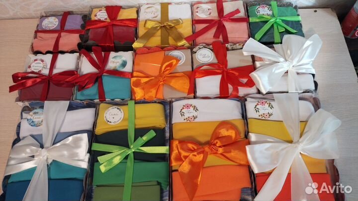 Шифоновые платки ручной работы. Подарок