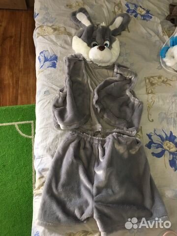 Новогодний костюм зайца