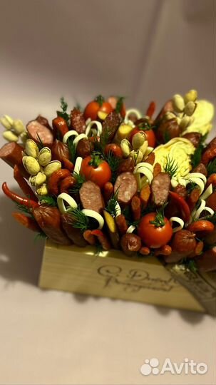 Мужские букеты съедобные