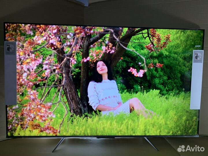 Телевизор-гигант 163 см qled 120 гц флагман