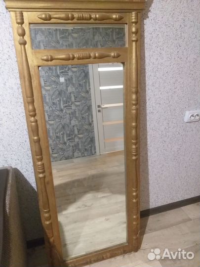 Зеркало старинное напольное