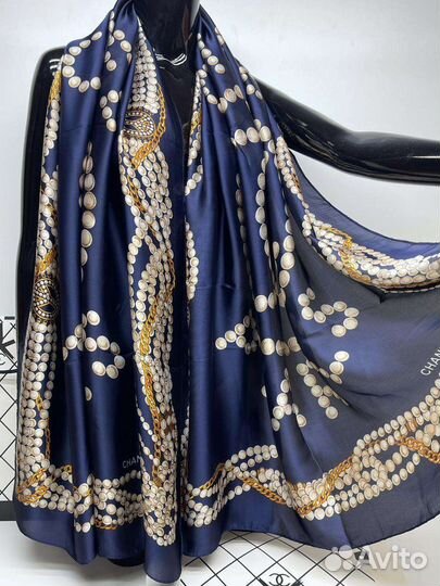 Палантин Крестиан Диор, Гуччи шелк + шифон