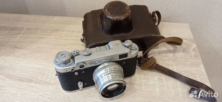 Фотоаппарат фэд-2, Индустар 26М в родном чехле