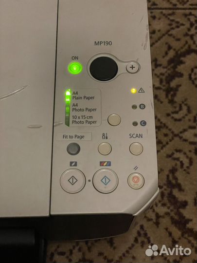 Мфу canon pixma mp 190 струйный принтер сканер