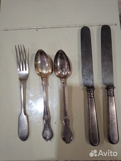 Столовое серебро Царских времен