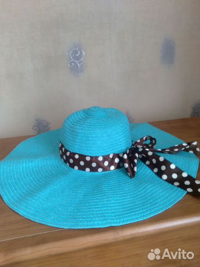 Шляпа женская пляжная