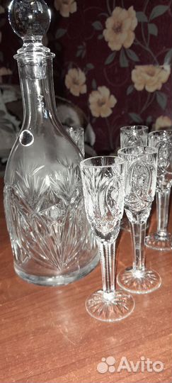 Хрустальные бокалы СССР