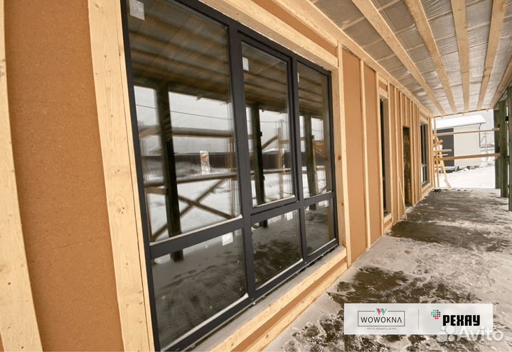 Остекление террас под ключ