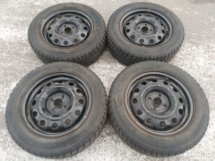 Зимние колёса R15 Kia Rio Киа Рио Solaris Солярис