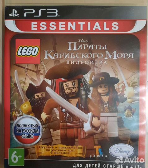 Lego Пираты Карибского моря PS3