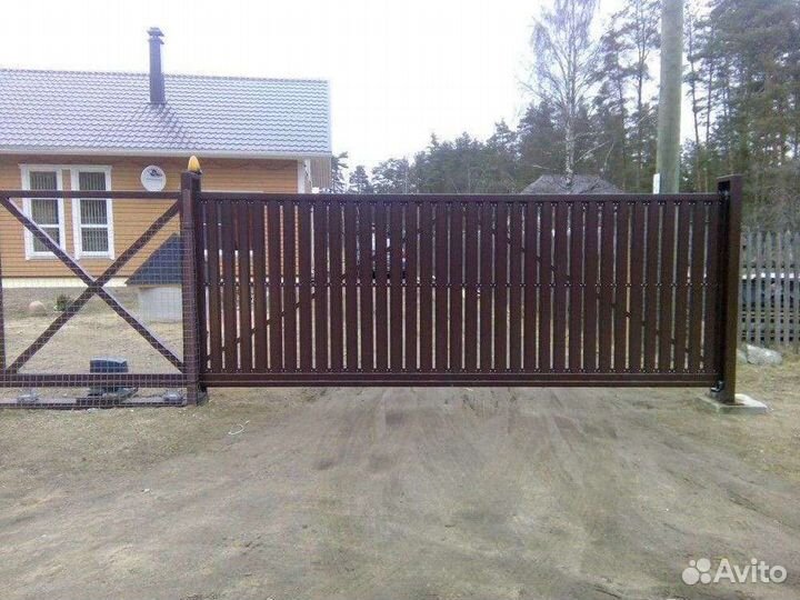 Откатные ворота и воротные системы